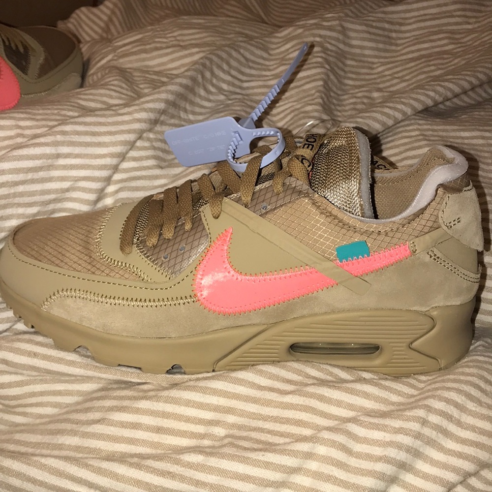 OFF WHITE X AIR MAX 90’ DESERT ORE
